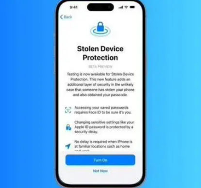 河西苹果授权维修店分享被盗设备保护功能开启方法 